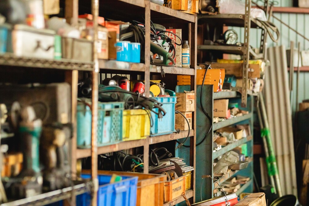 整理整頓をおこなっています