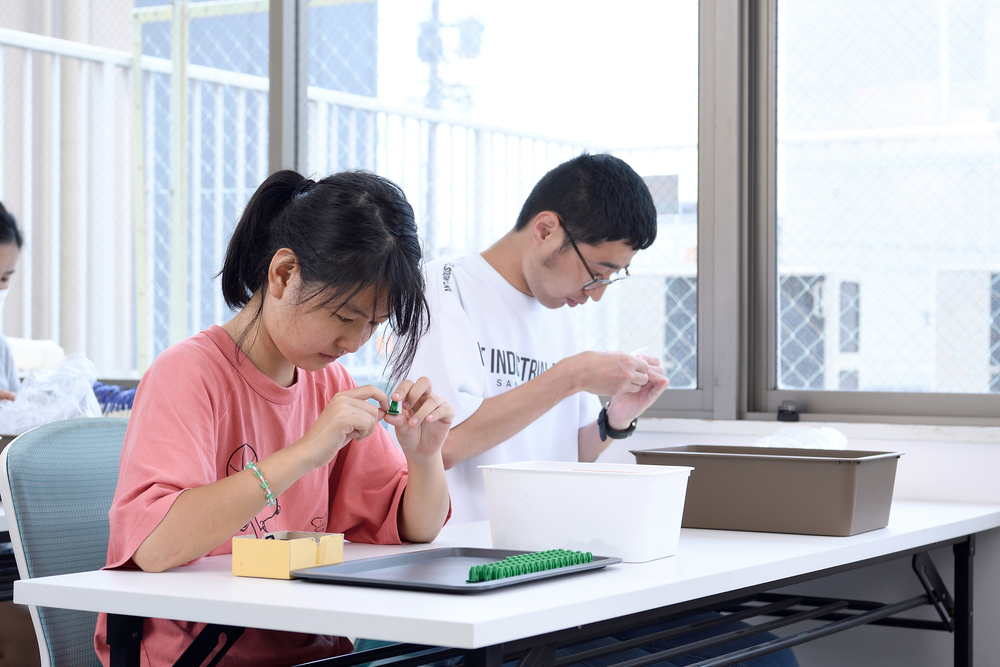 作業風景です。